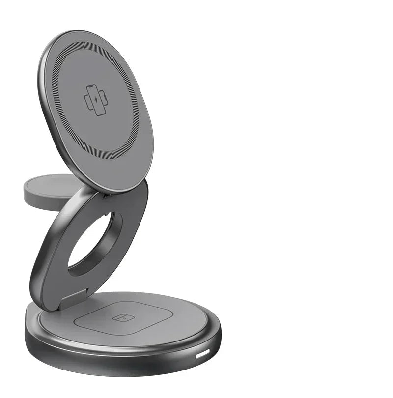 3 in 1 Magnetic Wireless Charger Stand