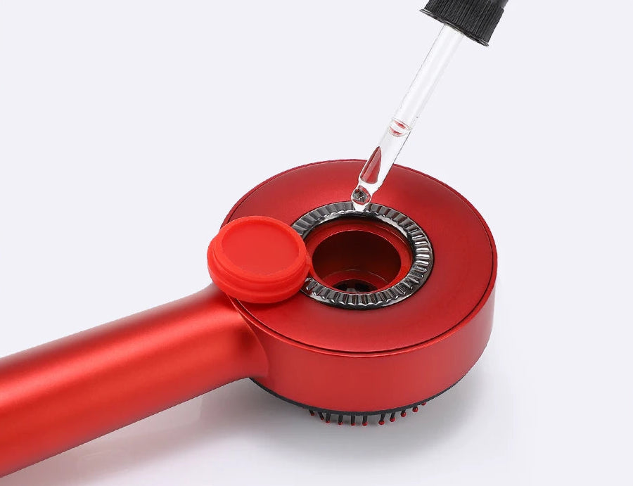 Red Light Electric Vibration Massage Comb