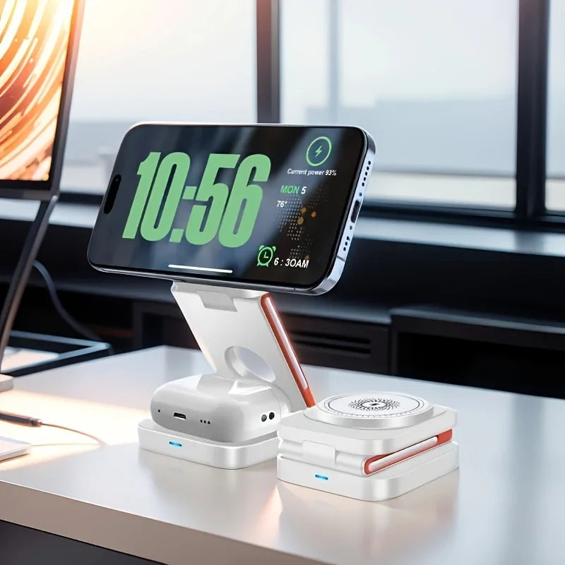 3 in 1 Wireless Charging Station